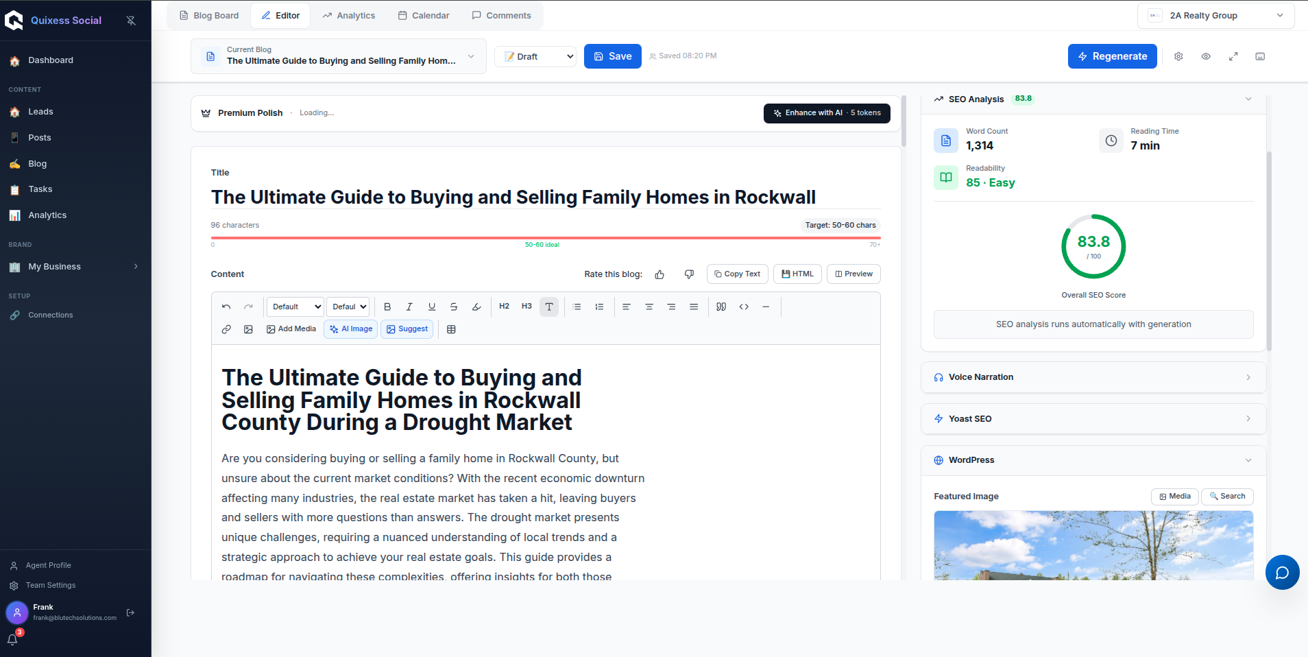 Blog & SEO